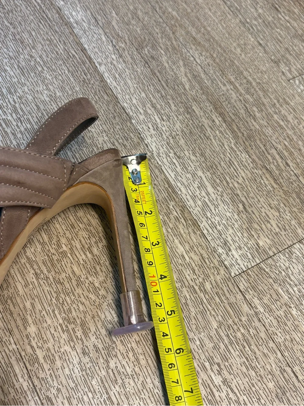 DKNY BROWN RANAE SUEDE SLINGBACK HEELS SIZE 9M